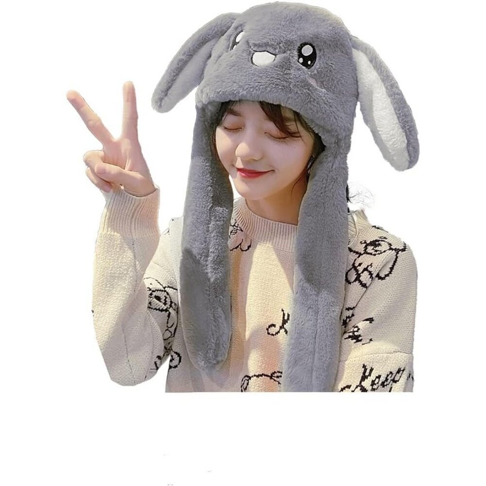 Cute Plush Bunny Hat Rabbit Cap Animal Costume Hat Party Favor Great Gift